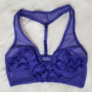 Free People NEW Lace T-back Bralette